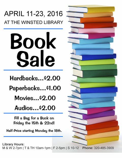 Winsted Public Library | 2016 Book Sale